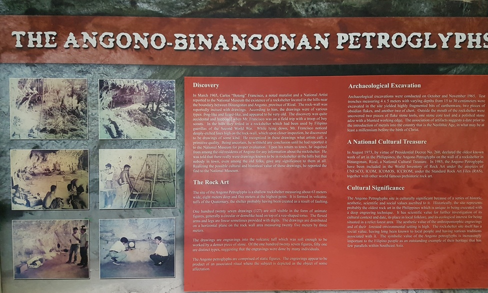 Angono Cave Print inside the museum